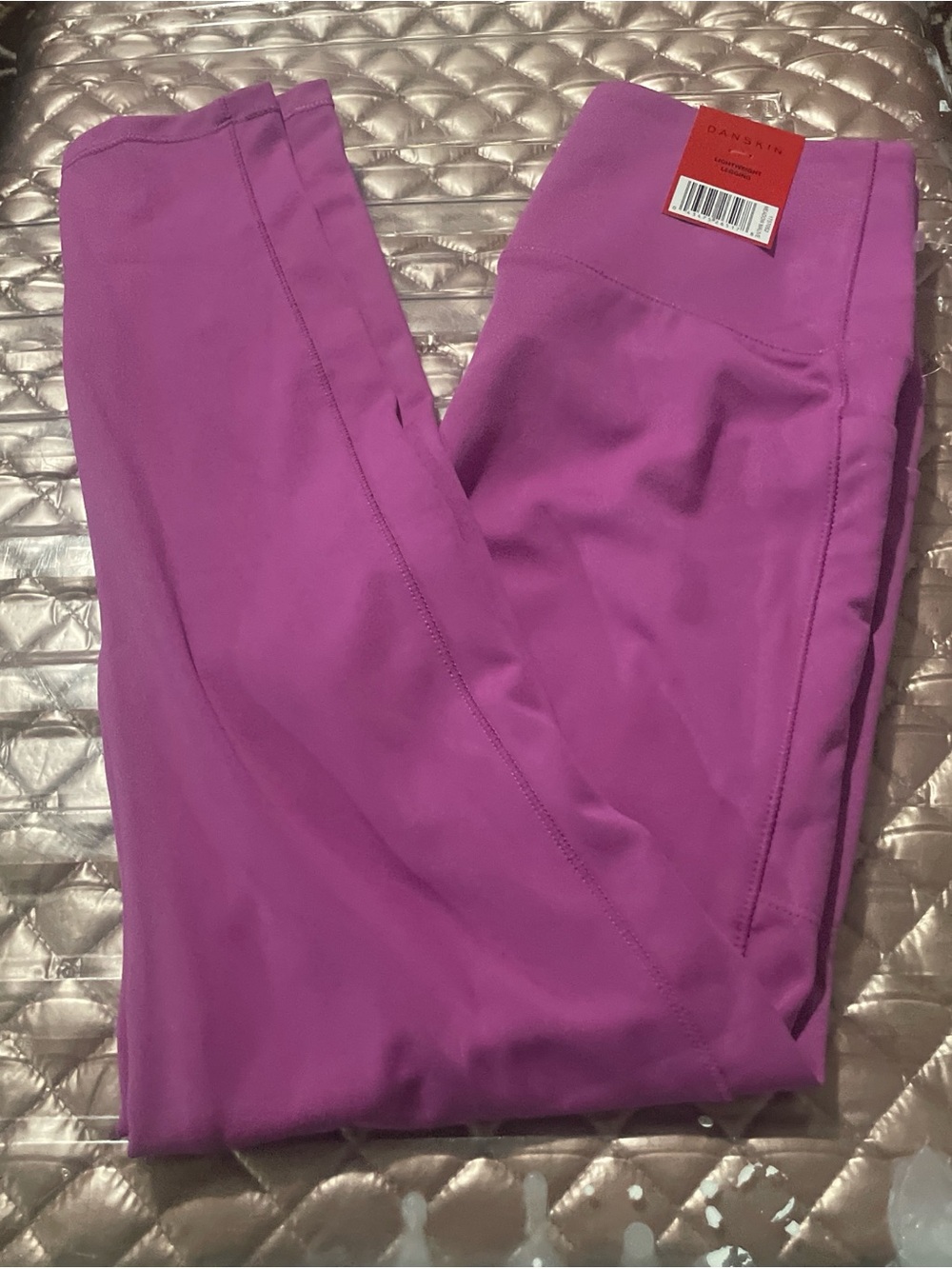 Danskin Magenta High-Rise Active Leggings